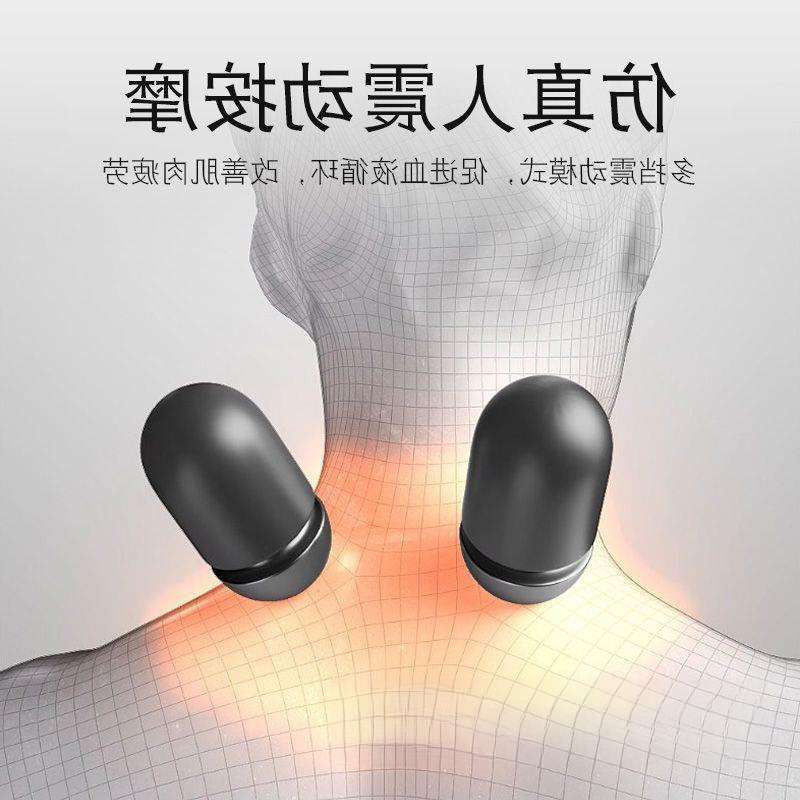 厂家直销颈椎枕头护劲椎睡觉按摩脊椎牵引加热敷助睡眠护颈枕 - 图2