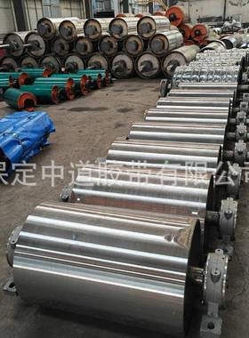 输送带包胶传动输送带传送带无动力滚筒输送机橡胶滚筒