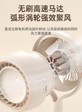 空气循环扇电风扇台式桌面家用卧室宿舍落地节能风扇
