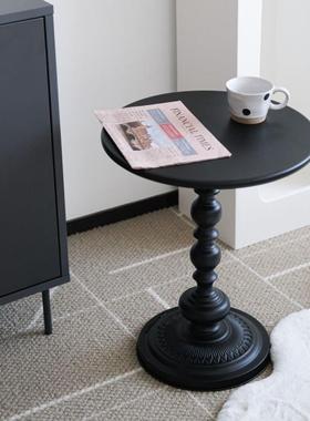 北欧现代角几铁艺床头边几阳台小圆桌沙发边柜客厅卧室家用小茶几
