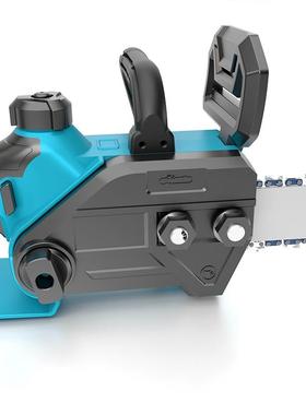 无刷12寸高速锂电锯大功率自动泵油专业家用轻型伐木锯工厂直发