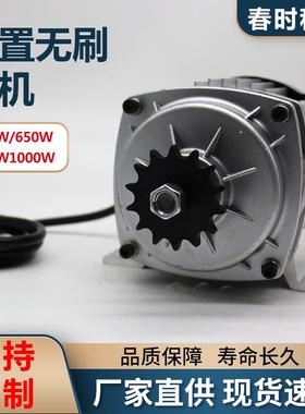 中置电机大功率马达800W-1000W电动三轮车直流无刷电机