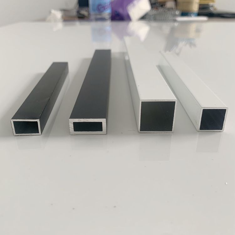 铝合金方管10x10 12x12 15x15 20x20x25黑色白色烤漆加厚小方管 - 图1