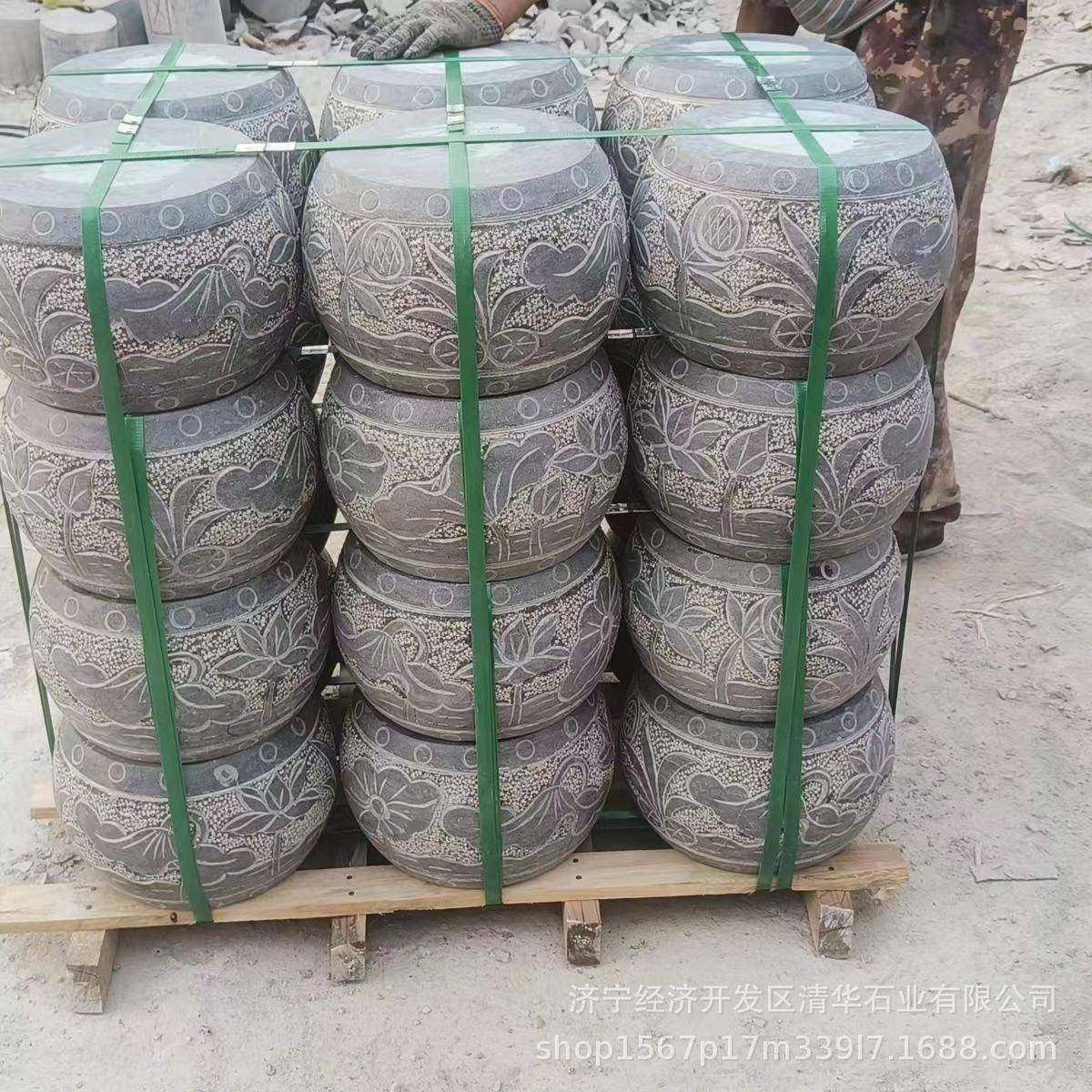 空心包柱石柱墩石供应景区雕花柱墩石仿古汉白玉雕刻柱础石,淘宝优惠券,粉丝福利购,淘宝优惠卷