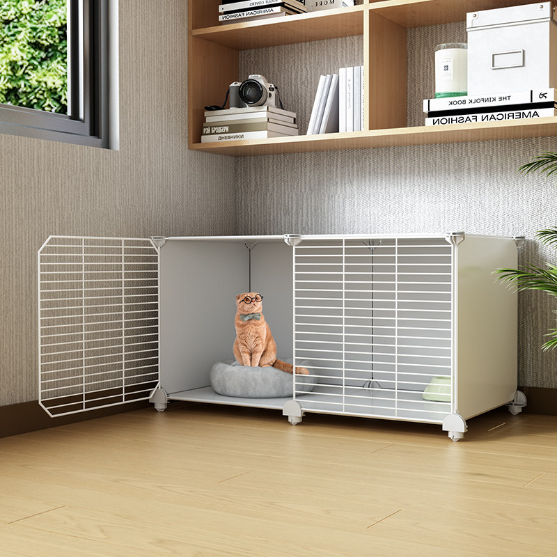 猫窝一室一厅一卫猫笼子超大自由空间猫舍厕所一体室内猫爬架屋舍,淘宝优惠券,粉丝福利购,淘宝优惠卷