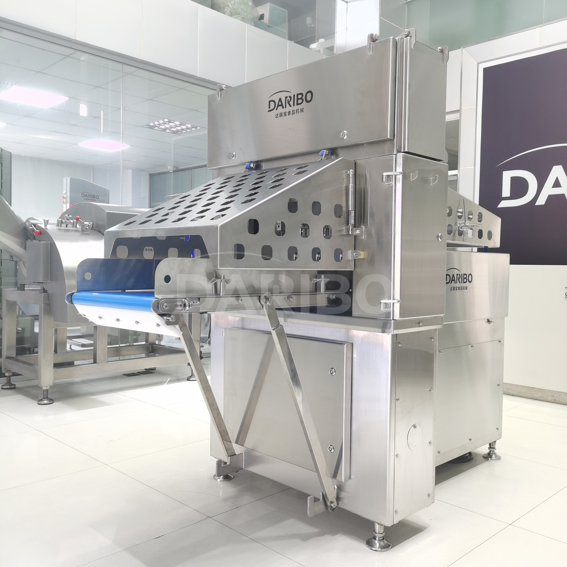 L frozen meat cutting, rolling, slicing and dicing equipment mutton and beef multi-purpose intelligent equipment with high safety performance