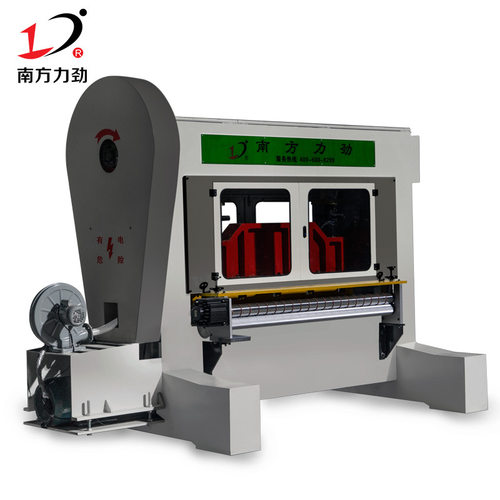 南方力劲机械式全自动卷材皮革冲孔机 pu布料海绵 汽车坐垫打孔机 - 图3