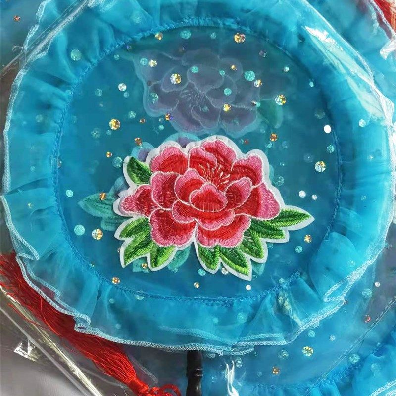 汉族现代当民族古典小嫚舞蹈扇子配饰小曼舞台表演服演出服道随身,淘宝优惠券,粉丝福利购,淘宝优惠卷