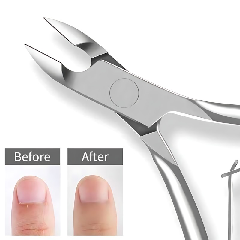 【官方旗舰】美甲专用死皮剪剪刀去角质店不锈钢修脚指甲推刺倒刺 - 图1