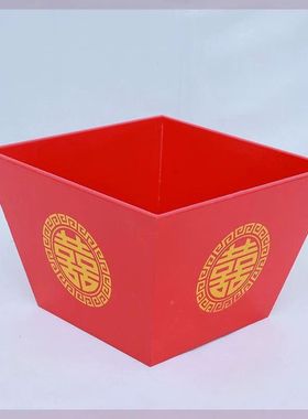 老式实木高档米斗结婚庆木升子四方招财进宝斗金摆件升斗乔迁安宅