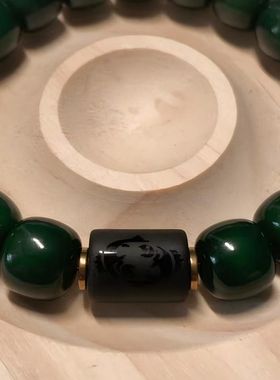 高端菩提时尚手串黑曜十二星座男女款潮流文玩星座守护个性必入款