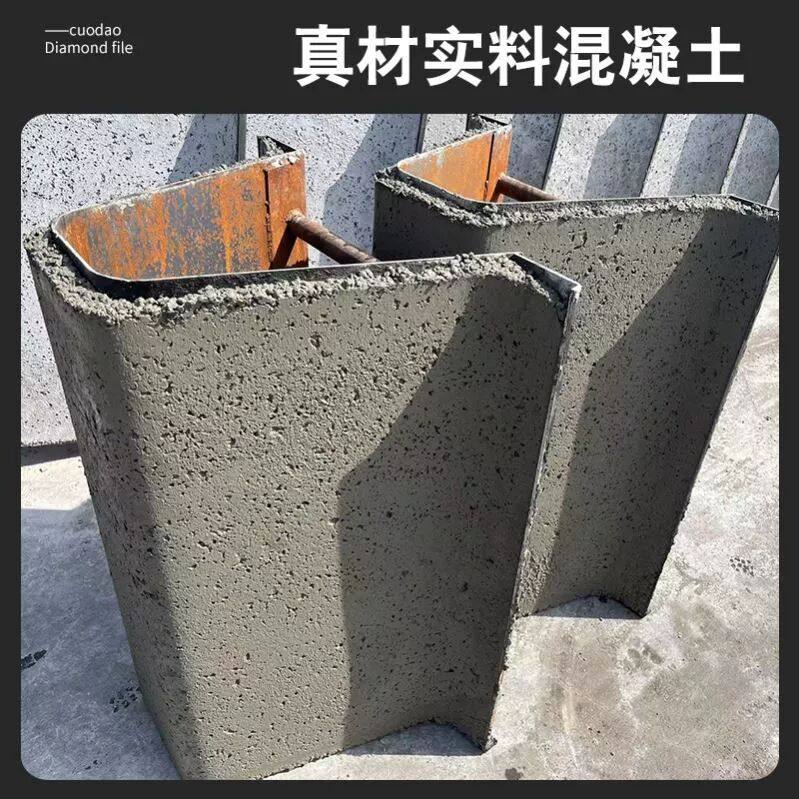 盖板排水u型水泥预制水槽自制模型混凝土现浇预制块磨具排水沟 - 图1