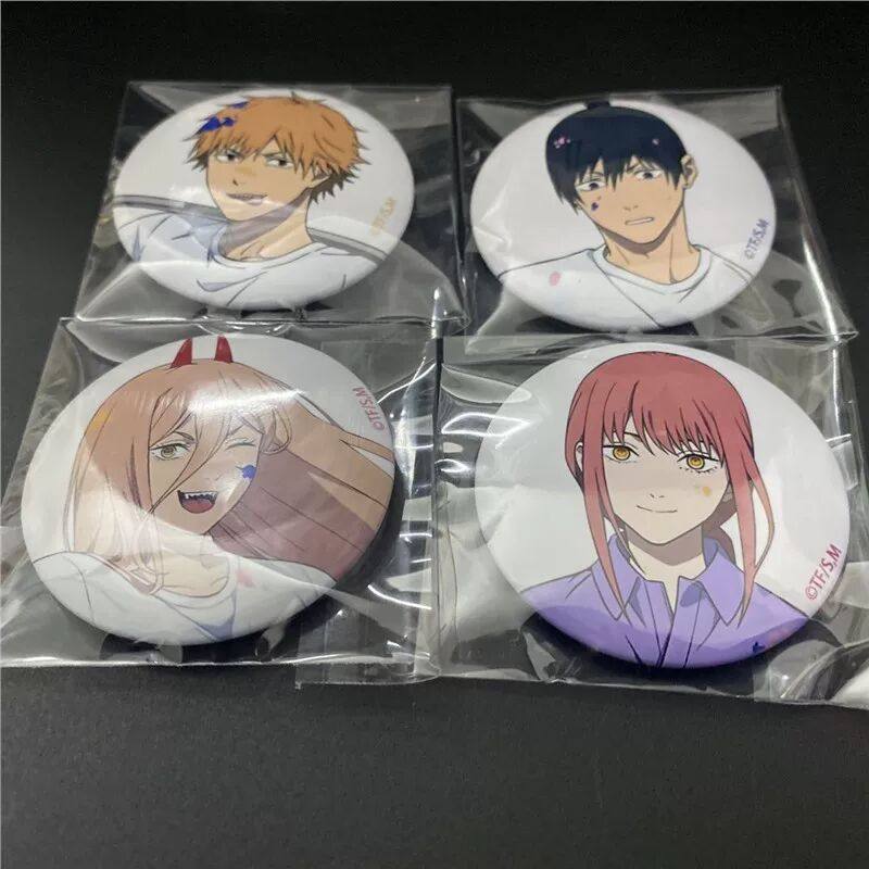 电锯人movic日谷刷油漆吧唧 链锯人早川秋玛奇玛帕瓦电次徽章周边,淘宝优惠券,粉丝福利购,淘宝优惠卷