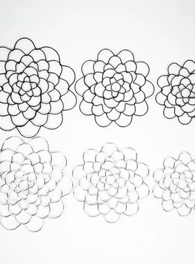 花瓶口固定器插花固定神器插花辅助器插花固定片万能插花神器透明