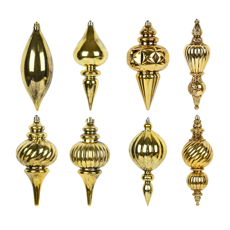 耶诞装饰品古铜色复古葫芦吊饰耶诞树橱窗场景布置吊球仿古球挂件,淘宝优惠券,粉丝福利购,淘宝优惠卷