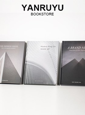 极简黑白灰精装外文组合装饰书摆件现代样板房书柜英文书陈设家具