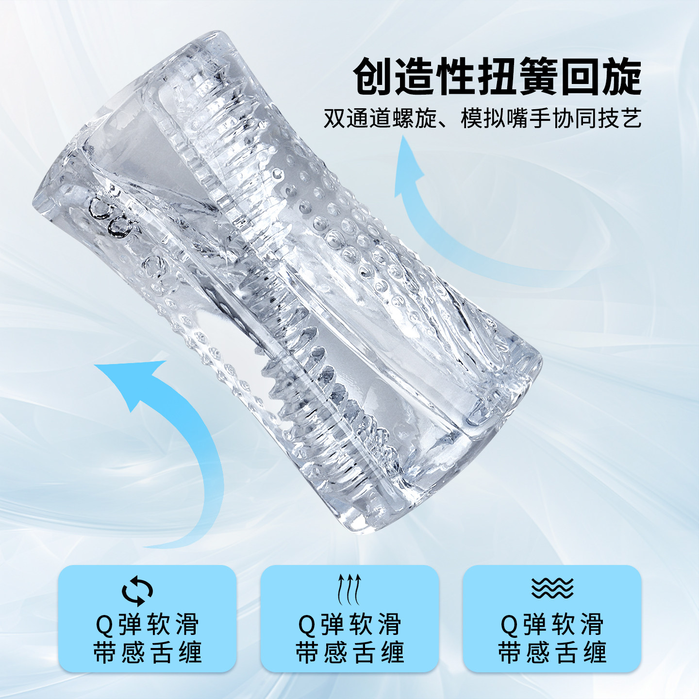 SHAKI飞机杯男用双人全身脱敏训练趴着玩重口味隐蔽型双人全透明,淘宝优惠券,粉丝福利购,淘宝优惠卷