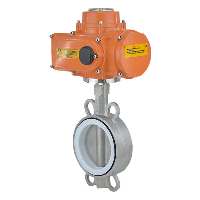 航天航兴现货速发304不锈钢电动对夹蝶阀四氟衬胶蝶阀D971F-16P,淘宝优惠券,粉丝福利购,淘宝优惠卷