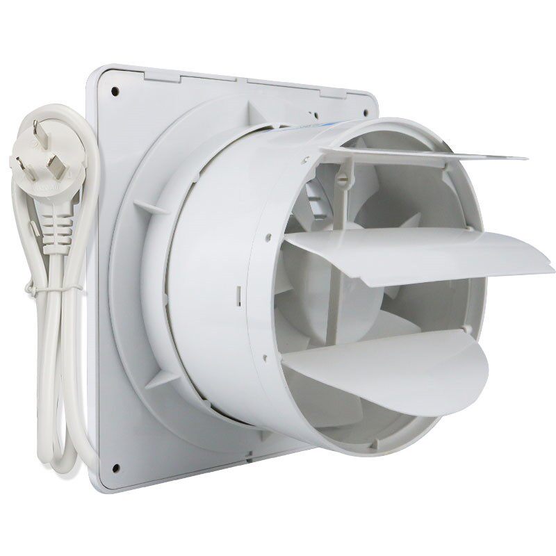 金羚排气扇超薄静音卫生间抽风机厨房圆形玻璃墙壁式换气扇排风扇,淘宝优惠券,粉丝福利购,淘宝优惠卷