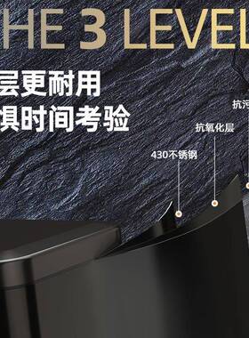 C垃圾桶家用不锈钢客厅厨房垃圾桶脚踩带盖卫生间厕所大W