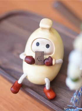 Joe/不焦绿慵懒米蕉人可爱E创意桌面小摆件送礼香蕉礼物