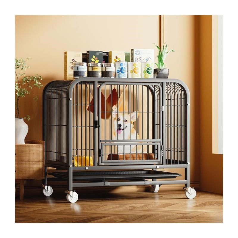 狗笼子小型犬室内宠物狗笼中型狗窝泰迪带厕所分离大型博美狗栅栏,淘宝优惠券,粉丝福利购,淘宝优惠卷