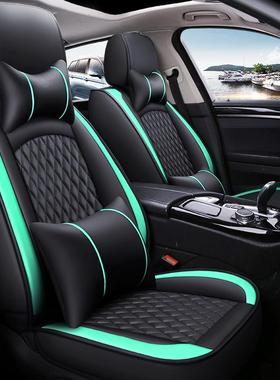 汽车坐垫四季通用专车全包围座套2023新款皮座椅套冬季网红车座垫