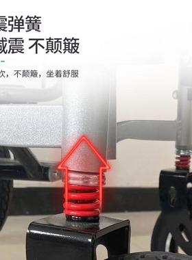 外贸出口老年人电动轮椅折叠轻便轻便残疾智能全自动代步车