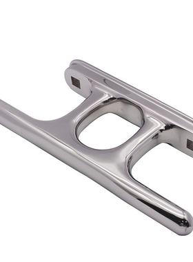 316不锈钢码头缆桩现浮桥方孔缆桩游艇羊角码头系船柱游艇系绳柱