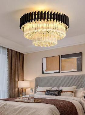 客厅吸顶灯卧室餐厅别墅简约大气创意后现代轻奢水晶灯