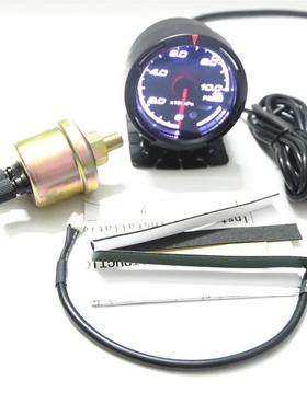 汽车改装15彩赛车仪表涡轮/真空/电压/水温/油压/油温/转速表