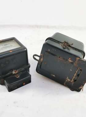 民俗老物件古董收藏农村老旧电表旧货农家院酒店怀旧复古装饰摆件