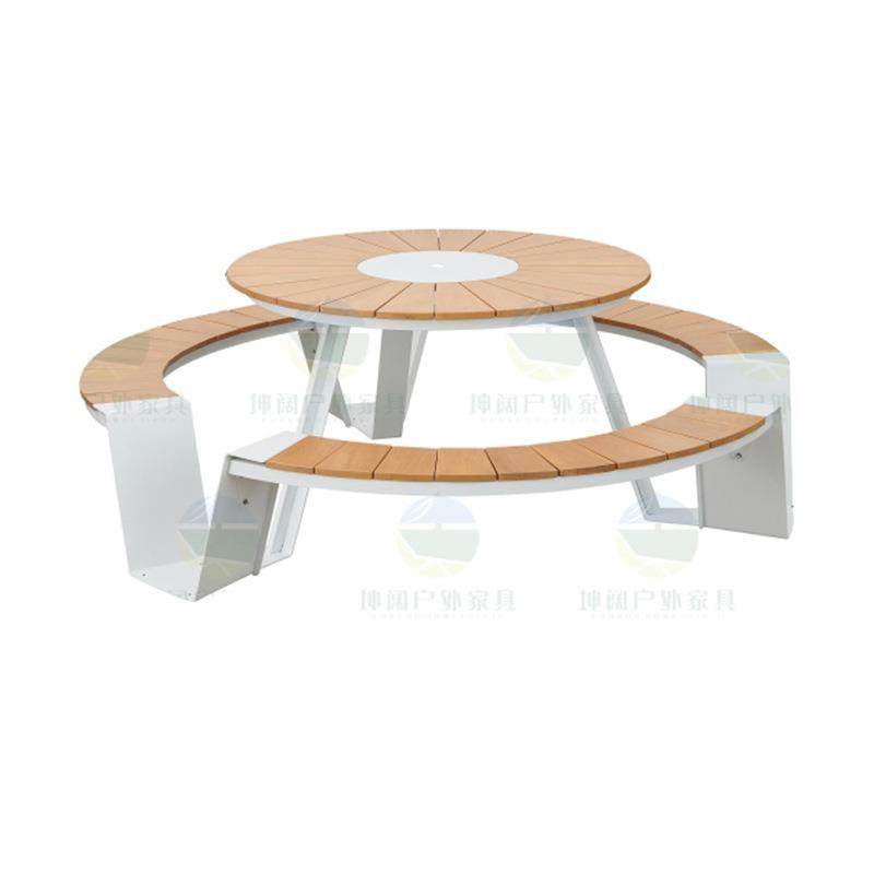 户外连体桌椅户外庭院连体桌椅公共场所公园椅卡座公园组合,淘宝优惠券,粉丝福利购,淘宝优惠卷