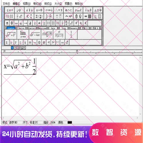 mathtype远程安装咨询服务24小时发货数学公式编辑器嵌入word/WPS - 图0