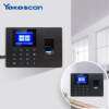 Youku F06 fingerprint attendance machine Spanish Portuguese English export punch card machine employee sign-in machine to and from work