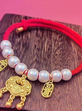 猫项链宠物项圈新年猫咪狗狗可爱平安挂饰小型网红本命长命锁保平