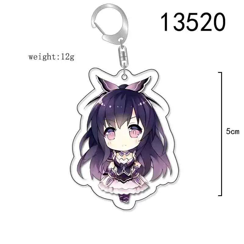约会大作战 压克力钥匙扣挂件 四系乃时崎狂三 夜刀神十香 挂饰,淘宝优惠券,粉丝福利购,淘宝优惠卷