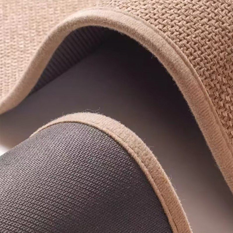 亚麻编织汽车通用脚垫主驾驶单片速干防脏易清洗保护垫车地垫专用,淘宝优惠券,粉丝福利购,淘宝优惠卷