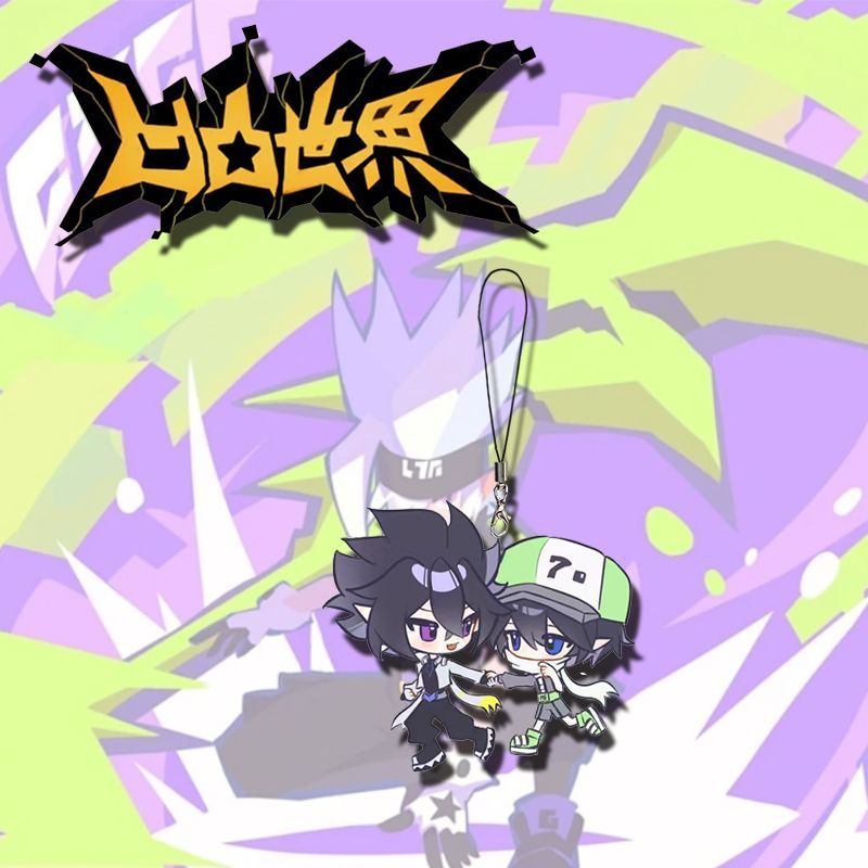 凹凸世界周边挂件手机链安谜修挂绳学生书包装饰漫展集邮物料礼品 - 图0