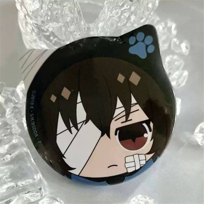 文豪野犬 太宰治中原中也芥川龙之介中岛敦猫耳吧唧徽章周边谷子,淘宝优惠券,粉丝福利购,淘宝优惠卷