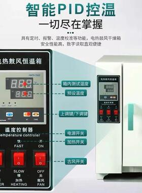深圳台式电热工业烤箱恒温干燥箱实验室烘箱小型循环恒温鼓风烤箱
