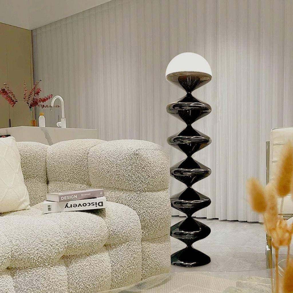 北欧中古奶油风艺术葫芦落地灯网红装饰简约客厅卧室沙发旁墙角灯,淘宝优惠券,粉丝福利购,淘宝优惠卷