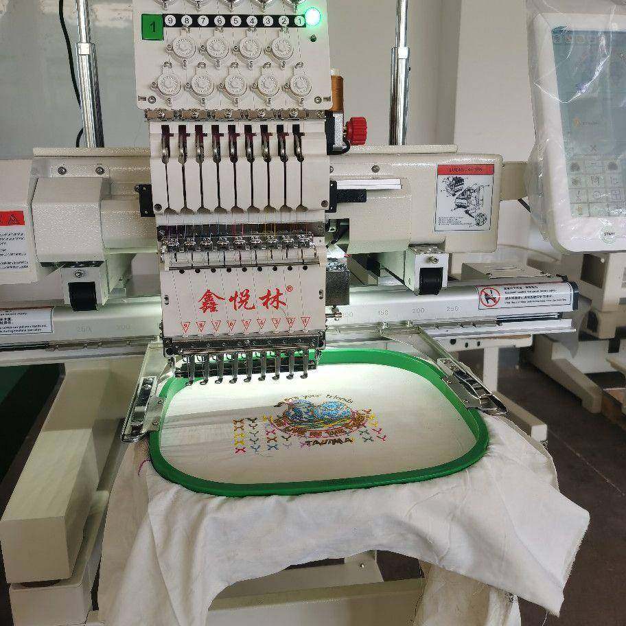 单头多色全自动小型电脑绣花机绳绣鞋绣毛巾绣金片绣缝纫机刺绣机,淘宝优惠券,粉丝福利购,淘宝优惠卷