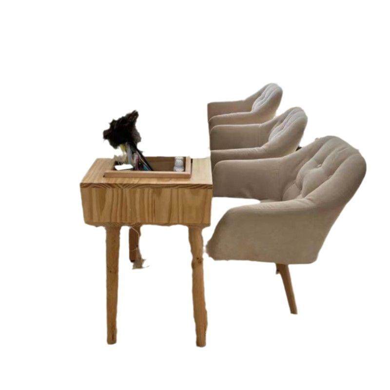 实木美甲桌吸尘器镶嵌式日式单人美甲桌子小型网红美甲桌椅工作台,淘宝优惠券,粉丝福利购,淘宝优惠卷