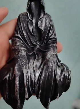 无聊了车上放个神秘黑衣人摆件B吧暗黑系桌面摆件送朋友创意礼