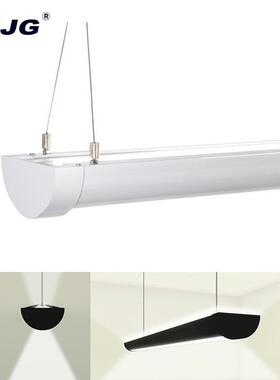led办公灯办公室吊线灯办公照明教室方通灯餐厅灯条形灯led长条灯