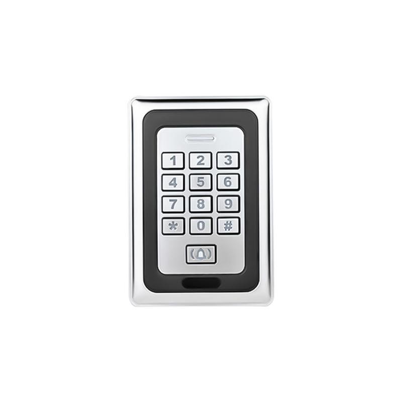 Outdoor waterproof access control all-in-one metal card swipe password waterproof access control machine intelligent attendance machine gate machine