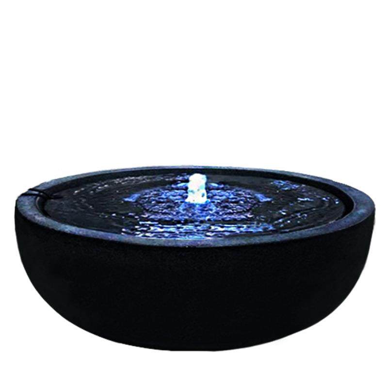 石钵简约流水摆件庭院水景观小品石雕工艺品喷泉喷水池花园装饰品,淘宝优惠券,粉丝福利购,淘宝优惠卷