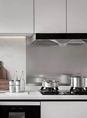 样板间厨房组合摆件不锈钢汤锅装饰品橱柜锅具展厅样板房饰品组合