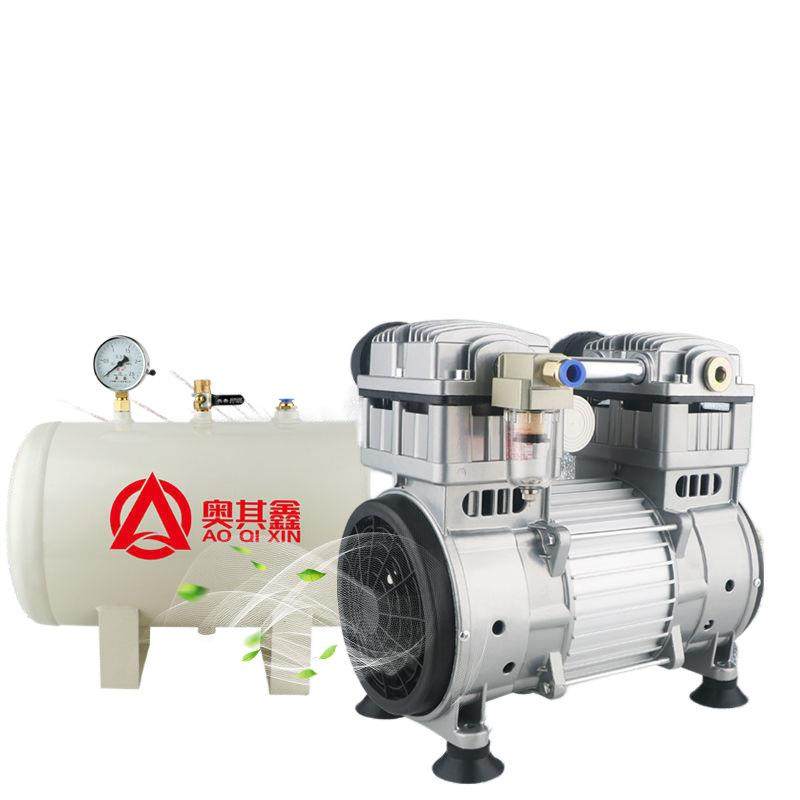 无油真空泵静音工业用抽气泵负压便携式高真泵实验室抽真空工业级,淘宝优惠券,粉丝福利购,淘宝优惠卷